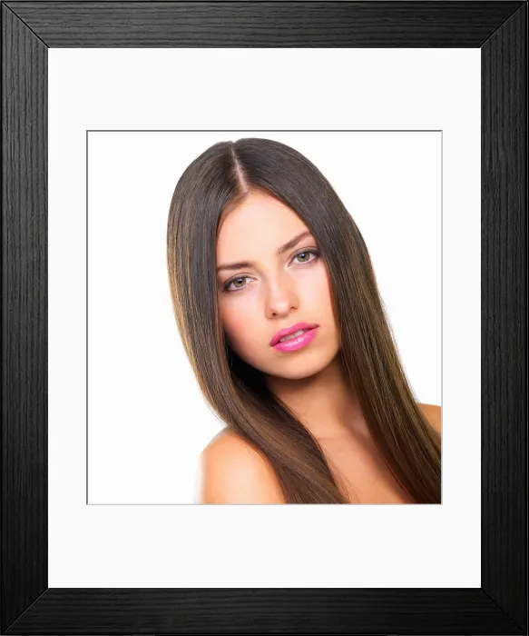 Framed Print : Beauty, cosmetics and portrait of woman in studio with natural skincare Framed Print : Beauty, cosmetics and portrait of woman in studio with natural skincare