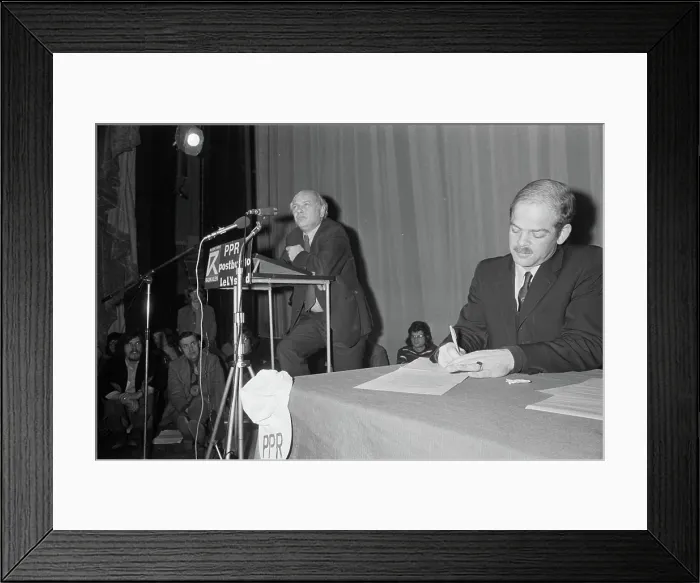 Framed Print : Anefo photo collection. PPR congress in Wageningen Framed Print : Anefo photo collection. PPR congress in Wageningen