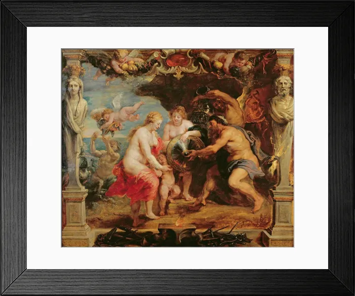 Framed Print : Thetis receiving Armour for Achilles from Hephaestus, Rubens, Pieter Paul (1577-1640) Framed Print : Thetis receiving Armour for Achilles from Hephaestus, Rubens, Pieter Paul (1577-1640)