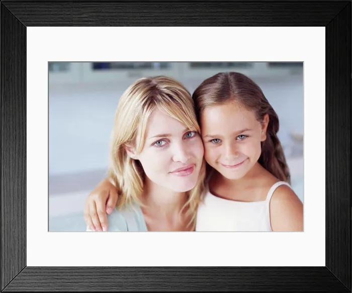 Framed Print : Mother and daughter