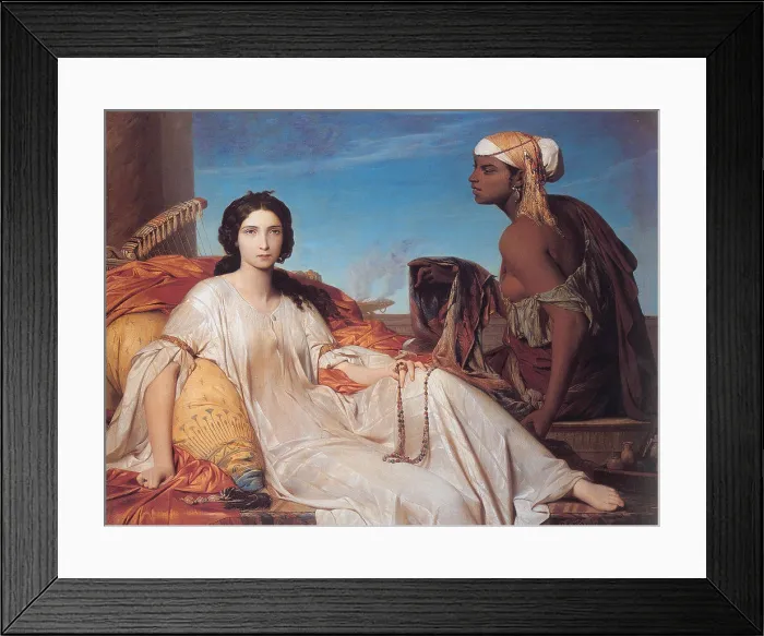 Framed Print : Painting of a Bible character from the Old Testament Framed Print : Painting of a Bible character from the Old Testament