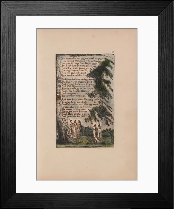 Framed Print : Songs of Innocence and of Experience