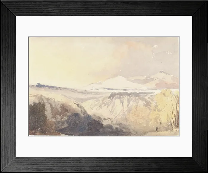 Framed Print : John Gendall, Landscape with a Distant Mountain Range Landscape with a Distant Mountain Range Framed Print : John Gendall, Landscape with a Distant Mountain Range Landscape with a Distant Mountain Range