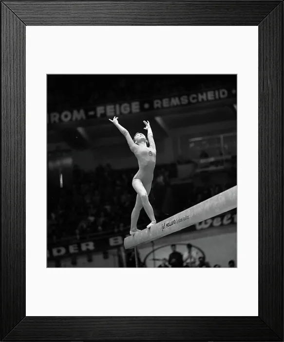 Framed Print : DEU, Germany: The historical colour photos from the times of the 70s show events and people from politics