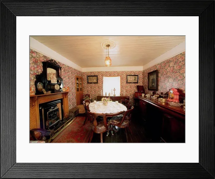 Framed Print : Bunratty Folk Park, Co Clare, Ireland, Traditional cottage Framed Print : Bunratty Folk Park, Co Clare, Ireland, Traditional cottage