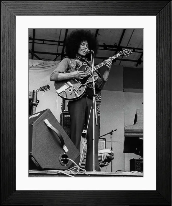 Framed Print : Shuggie Otis, 70s