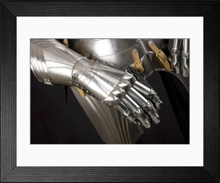Framed Print : Armour Armour of the medieval knight Framed Print : Armour Armour of the medieval knight