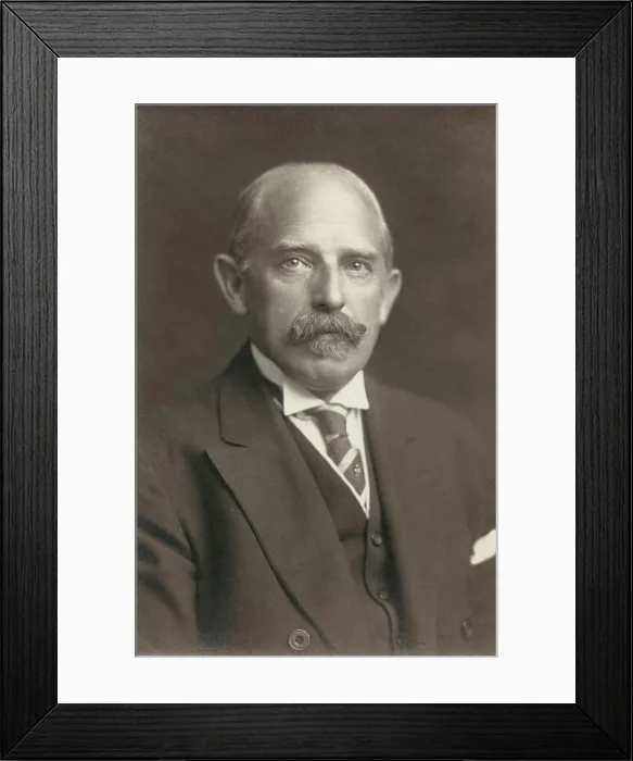 Framed Print : Portrait of Geo. T. Ottebins, studio shot Framed Print : Portrait of Geo. T. Ottebins, studio shot