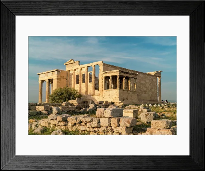 Framed Print : Greece, Athens, Exterior of Erechtheion Framed Print : Greece, Athens, Exterior of Erechtheion