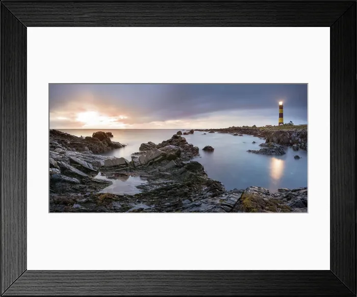 Framed Print : Twilight begins yielding to daylight at St