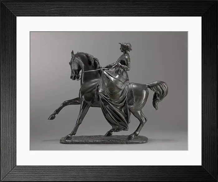 Framed Print : Queen Victoria on Horseback, Thomas Thornycroft Framed Print : Queen Victoria on Horseback, Thomas Thornycroft