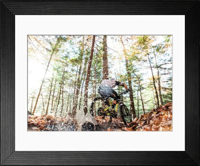 Framed Print : Autumn mountain biking in the WHite Mountains of New Hampshire Framed Print : Autumn mountain biking in the WHite Mountains of New Hampshire