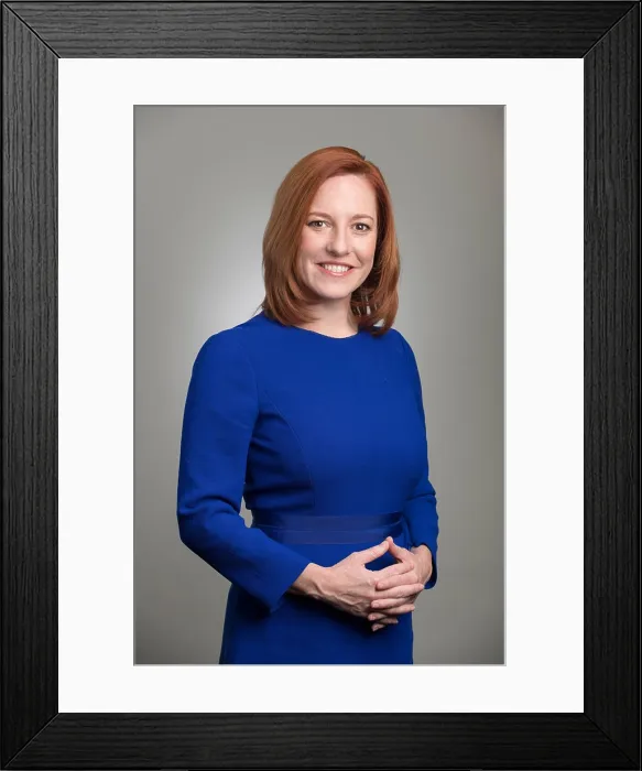 Framed Print : White House Press Secretary Jen Psaki, nominated by President elect Joe Biden in 2020 Framed Print : White House Press Secretary Jen Psaki, nominated by President elect Joe Biden in 2020