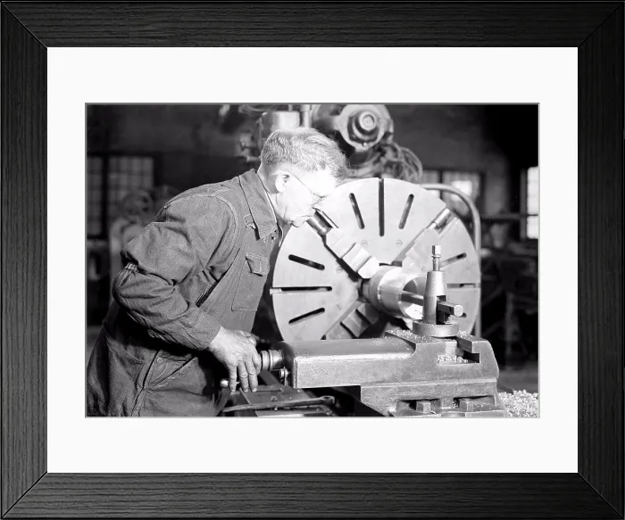 Framed Print : Eddystone, Pennsylvania - Railroad parts Framed Print : Eddystone, Pennsylvania - Railroad parts