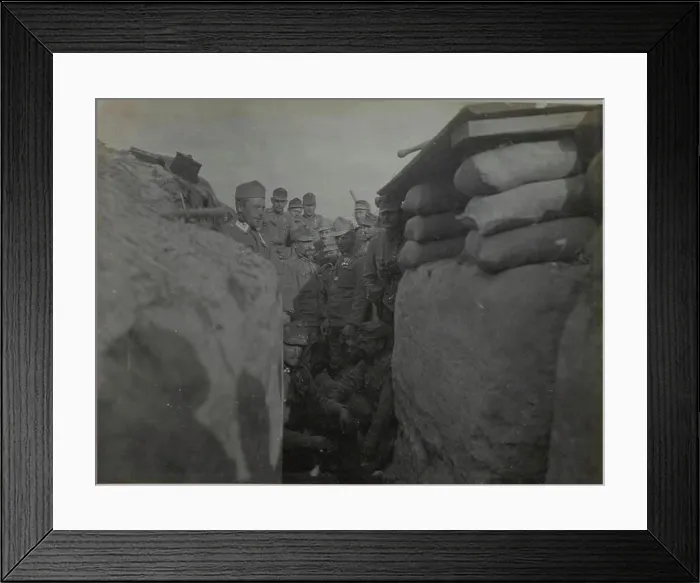 Framed Print : Infantry Regiment 59 in position to D / Putilowka, 29.11.1915 Framed Print : Infantry Regiment 59 in position to D / Putilowka, 29.11.1915