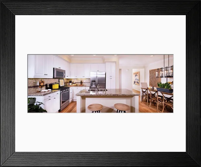 Framed Print : Interior of domestic kitchen, San Marcos, California, USA. 08 / 07 / 2012 Framed Print : Interior of domestic kitchen, San Marcos, California, USA. 08 / 07 / 2012