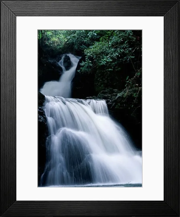 Framed Print : Waterfall at Hawaii, USA Framed Print : Waterfall at Hawaii, USA