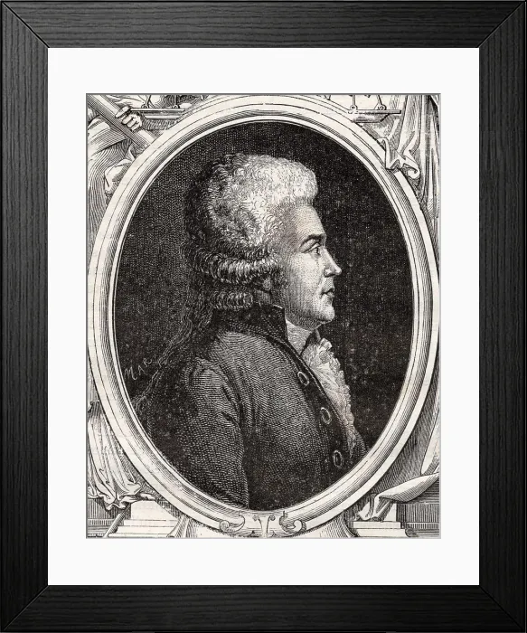 Framed Print : Augustin Bernard Francois Legoazre de Kervelegan Framed Print : Augustin Bernard Francois Legoazre de Kervelegan