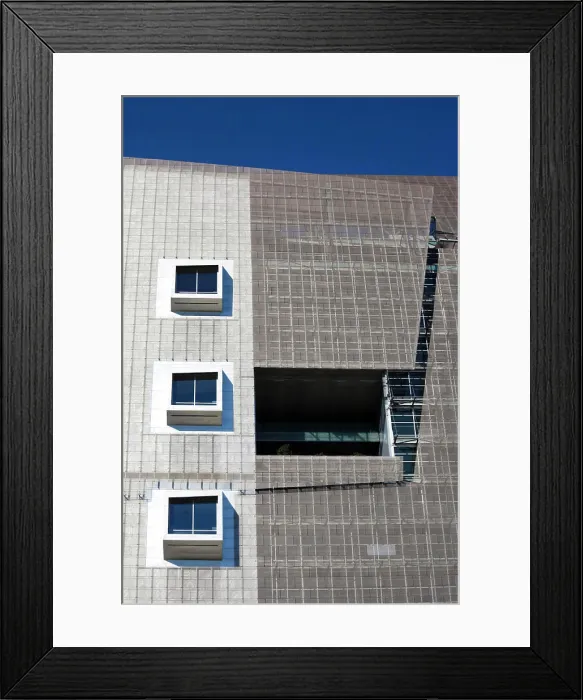 Framed Print : USA, California, San Francisco, SOMA, San Francisco Federal Building, Thomas Mayne, architect