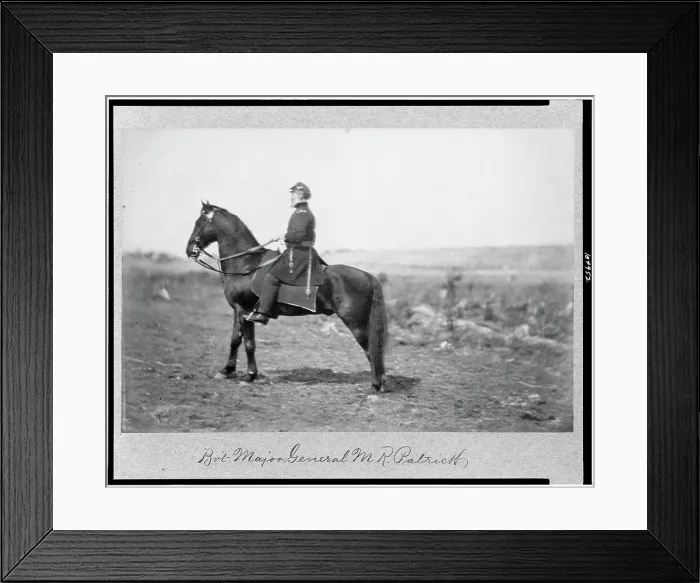 Framed Print : Bv't Major General M.R. Patrick Framed Print : Bv't Major General M.R. Patrick