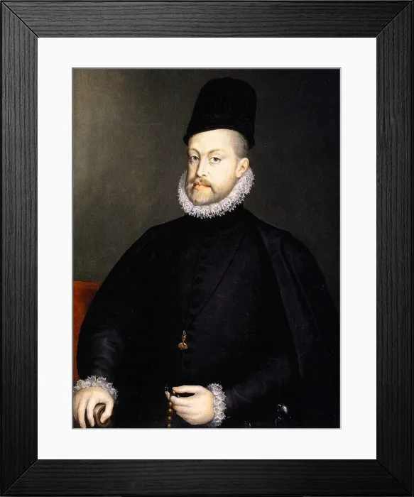 Framed Print : Philip II (May 21, 1527 September 13) Framed Print : Philip II (May 21, 1527 September 13)