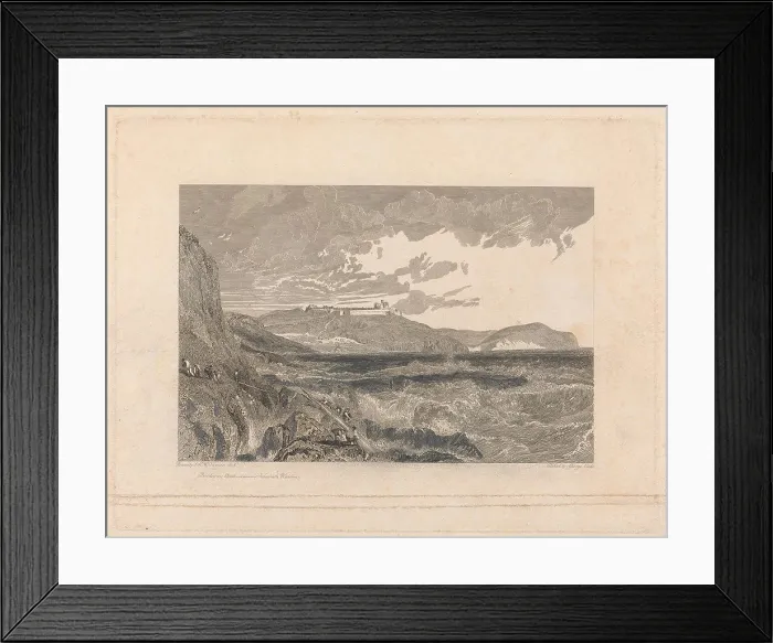 Framed Print : Ilfracombe, North Devon, William Bernard Cooke Framed Print : Ilfracombe, North Devon, William Bernard Cooke
