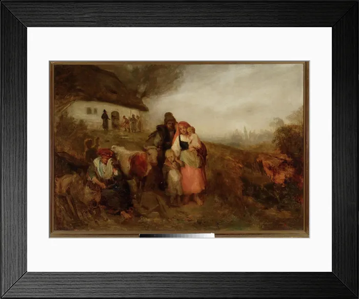 Framed Print : No roof, version I. Kotsis Aleksander, painter Framed Print : No roof, version I. Kotsis Aleksander, painter