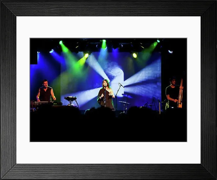 Framed Print : The British band Lamb, live in the Schueuer, Lucerne, Switzerland, Europe