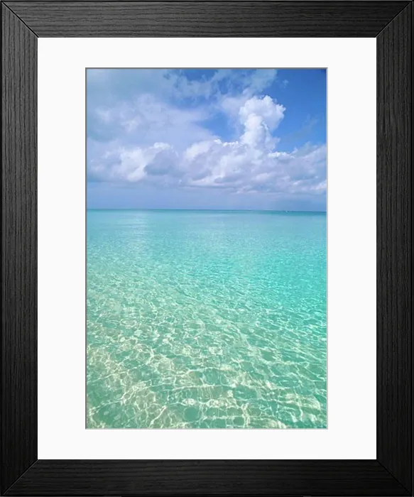 Framed Print : Seven Mile Beach, Grand Cayman, Cayman Islands