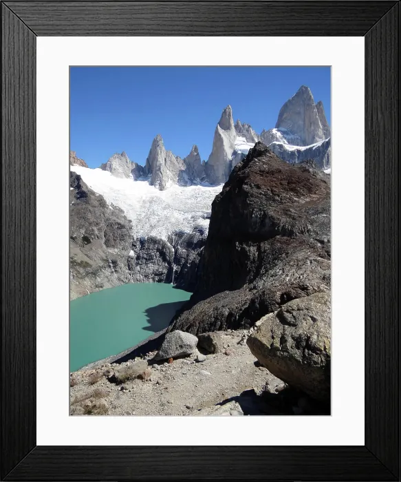 Framed Print : Fitz Roy The Fitz Roy in the South Patagonian Eisfeld between Argentina and Chile Framed Print : Fitz Roy The Fitz Roy in the South Patagonian Eisfeld between Argentina and Chile