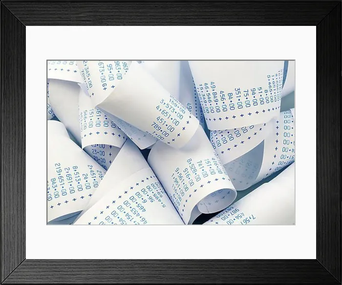 Framed Print : The stripes of a pocket calculator. Symbol photo for costs, planning, calculation, profit and turnover Framed Print : The stripes of a pocket calculator. Symbol photo for costs, planning, calculation, profit and turnover