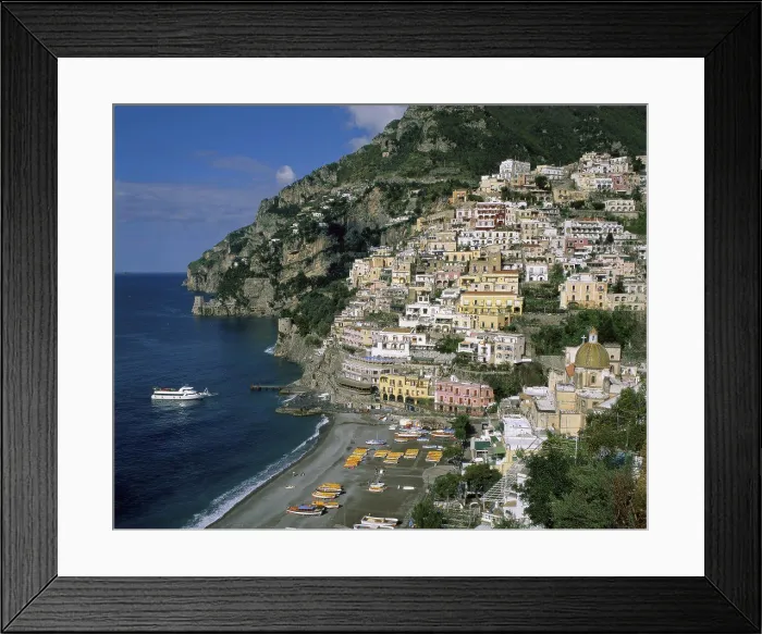 Framed Print : Positano Amalfi Coast Campania Italy Framed Print : Positano Amalfi Coast Campania Italy