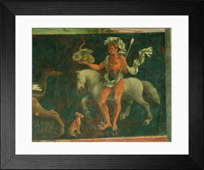 Framed Print : Allegory of April: Astrological Symbols of Taurus (Mese di Aprile: Simboli astrologici del Toro) Framed Print : Allegory of April: Astrological Symbols of Taurus (Mese di Aprile: Simboli astrologici del Toro)