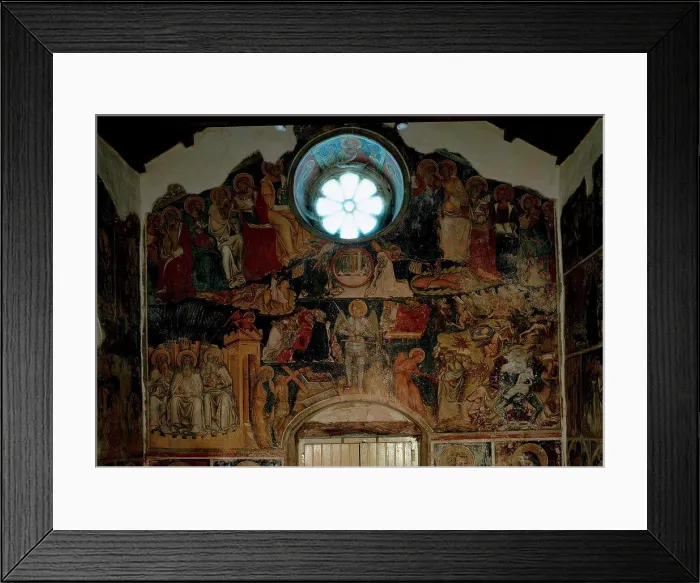 Framed Print : The Last Judgment, by Frescante meridionale Framed Print : The Last Judgment, by Frescante meridionale