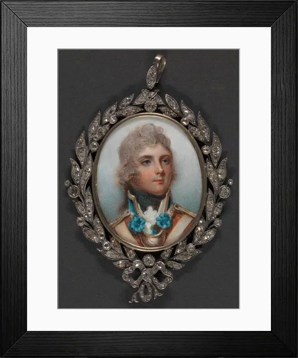Framed Print : Captain The Honorable William Carew Framed Print : Captain The Honorable William Carew