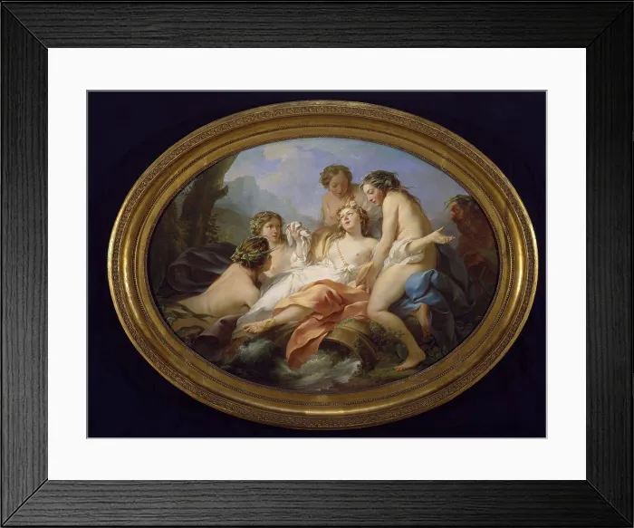Framed Print : Psyche Rescued by Naiads, 1750 Attributed to Jean-Baptiste-Marie Pierre Framed Print : Psyche Rescued by Naiads, 1750 Attributed to Jean-Baptiste-Marie Pierre