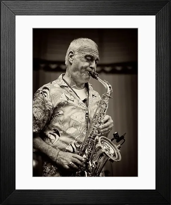 Framed Print : Saxophonist Ulrich Schneider of the jazz band LoT Late on Tuesday Framed Print : Saxophonist Ulrich Schneider of the jazz band LoT Late on Tuesday