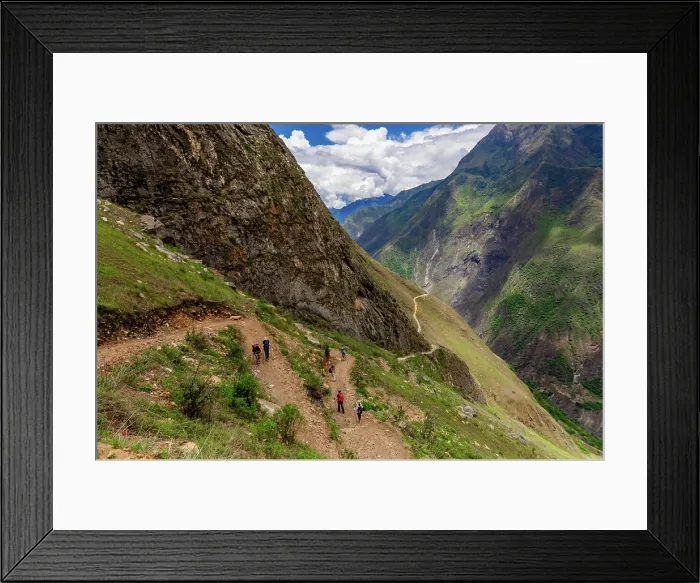 Framed Print : Scenery along the Choquequirao trail, Peru, South America Copyright: LauraxGrier 1218-1769 Framed Print : Scenery along the Choquequirao trail, Peru, South America Copyright: LauraxGrier 1218-1769