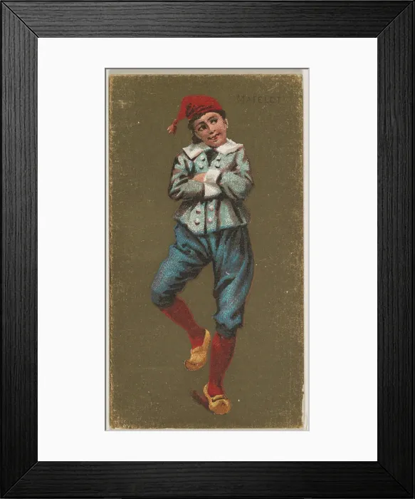 Framed Print : Matelot, from National Dances (N225)