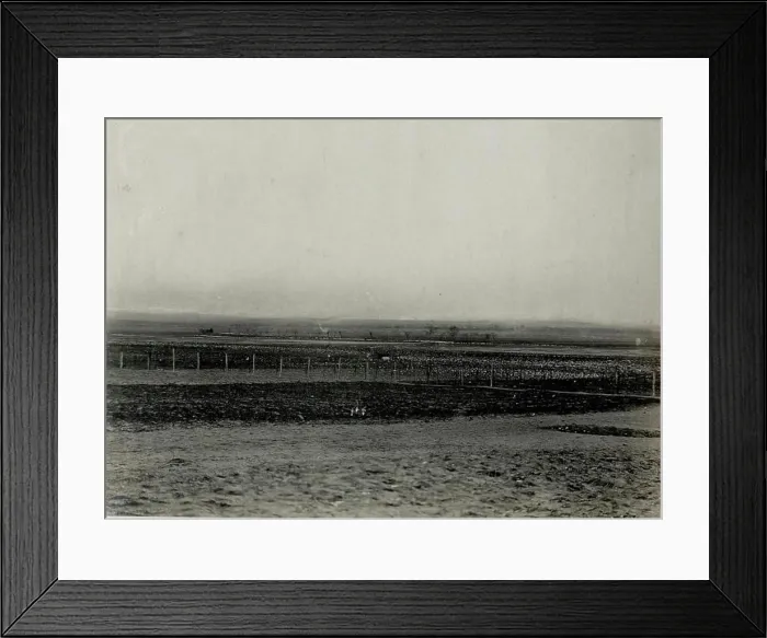 Framed Print : Point: Obs. Eastern Chojni.auslook for Olsziny. Umianovce, heights of Czechov, Podluce in the background