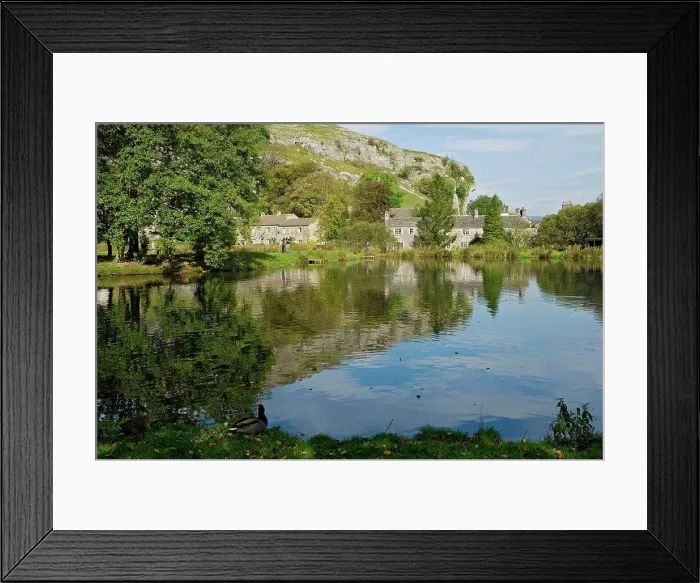 Framed Print : England, North Yorkshire, Kilnsey. Fly fishing at Kilnsey Park Fly Fishery in Wharfedale Framed Print : England, North Yorkshire, Kilnsey. Fly fishing at Kilnsey Park Fly Fishery in Wharfedale