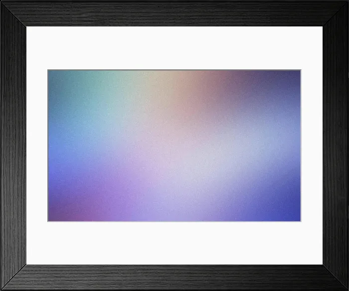 Framed Print : Blurred abstract background with a purple to blue gradient Framed Print : Blurred abstract background with a purple to blue gradient