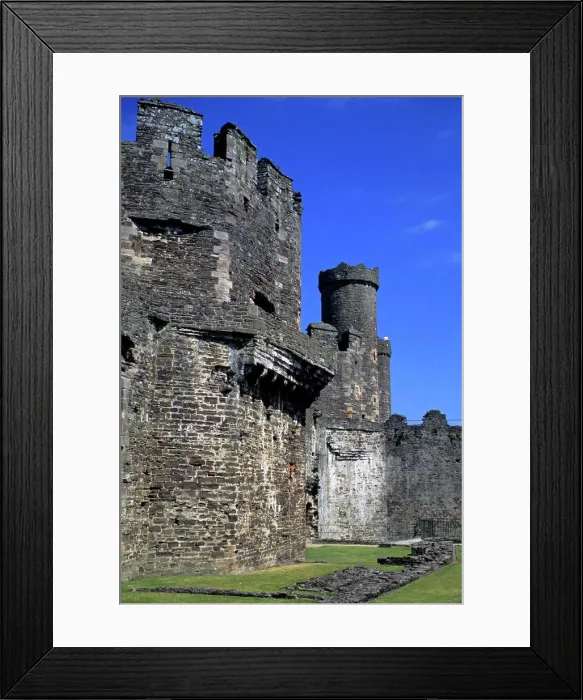 Framed Print : United Kingdom, Wales, Conwy. Conwy Castle Framed Print : United Kingdom, Wales, Conwy. Conwy Castle