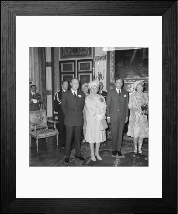 Framed Print : Anefo photo collection. Engagement Princess Beatrix and Claus von Amsberg Framed Print : Anefo photo collection. Engagement Princess Beatrix and Claus von Amsberg