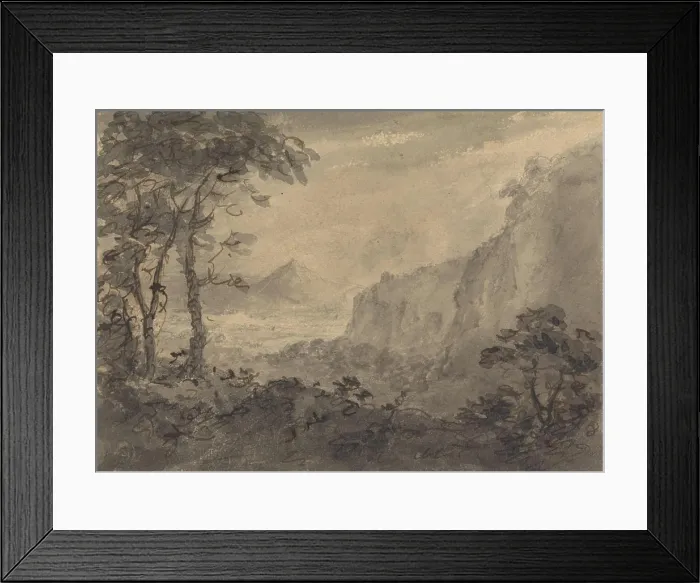 Framed Print : Rev. William Gilpin, 1724-1804 Framed Print : Rev. William Gilpin, 1724-1804