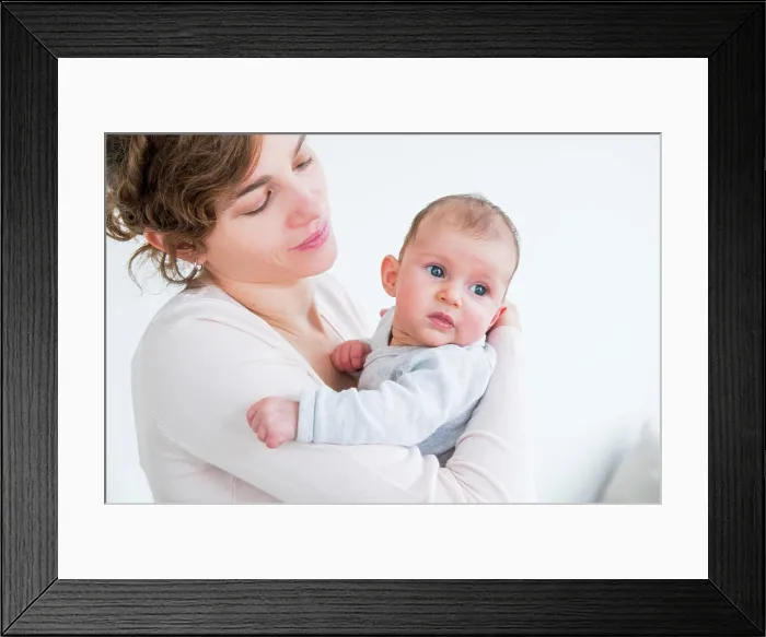 Framed Print : 3 month old baby girl Framed Print : 3 month old baby girl