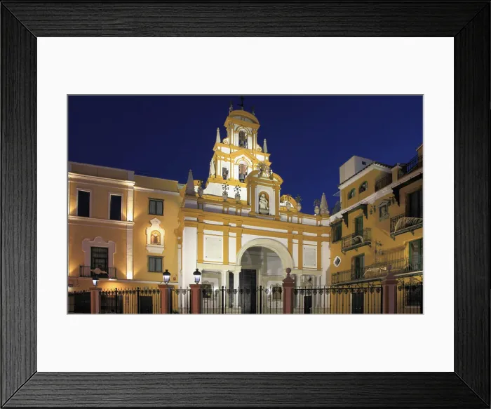 Framed Print : Spain, Andalusia, Seville, Basilica de la Macarena Framed Print : Spain, Andalusia, Seville, Basilica de la Macarena