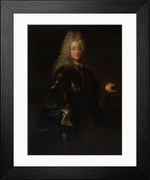 Framed Print : Portrait of a Nobleman in Armour Mányoki, Adam (1673 1757) Framed Print : Portrait of a Nobleman in Armour Mányoki, Adam (1673 1757)