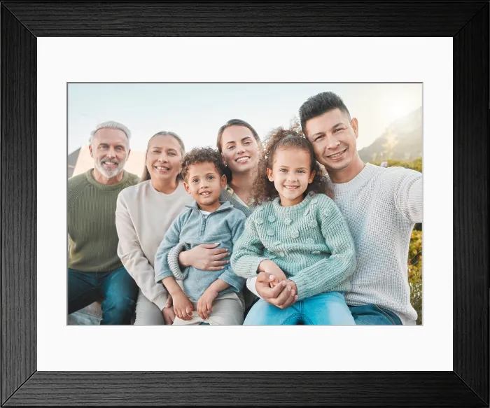Framed Print : Generations, family and outside for selfie with smile at home for social media and profile picture in Brazil Framed Print : Generations, family and outside for selfie with smile at home for social media and profile picture in Brazil