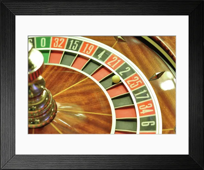 Framed Print : roulette wheel image with a casino roulette wheel with the ball on number 2 Copyright: xZoonar Framed Print : roulette wheel image with a casino roulette wheel with the ball on number 2 Copyright: xZoonar